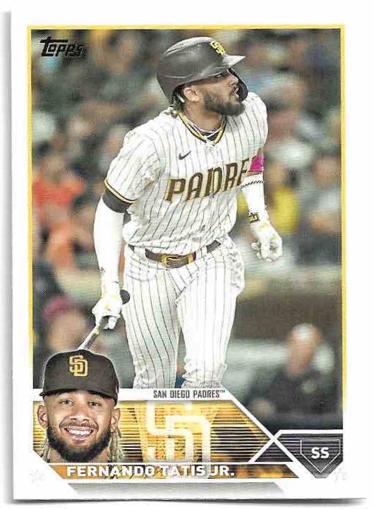 FERNANDO TATIS JR. 2023 Topps Series 1 Baseball