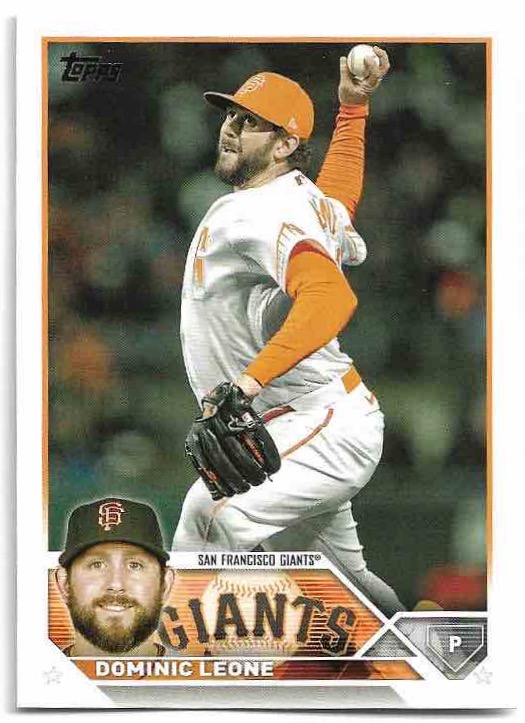 DOMINIC LEONE 2023 Topps Series 1 Baseball