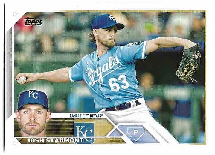 JOSH STAUMONT 2023 Topps Series 1 Baseball