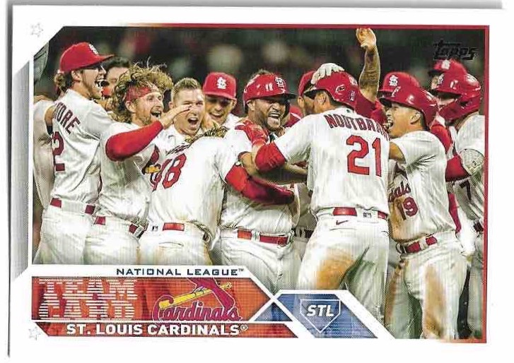 Busch Stadium ST. LOUIS CARDINALS 2023 Topps Series 1 Baseball