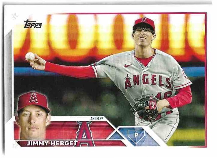 JIMMY HERGET 2023 Topps Series 1 Baseball