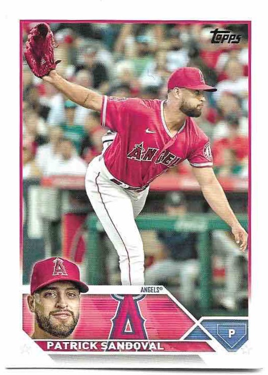 PATRICK SANDOVAL 2023 Topps Series 1 Baseball