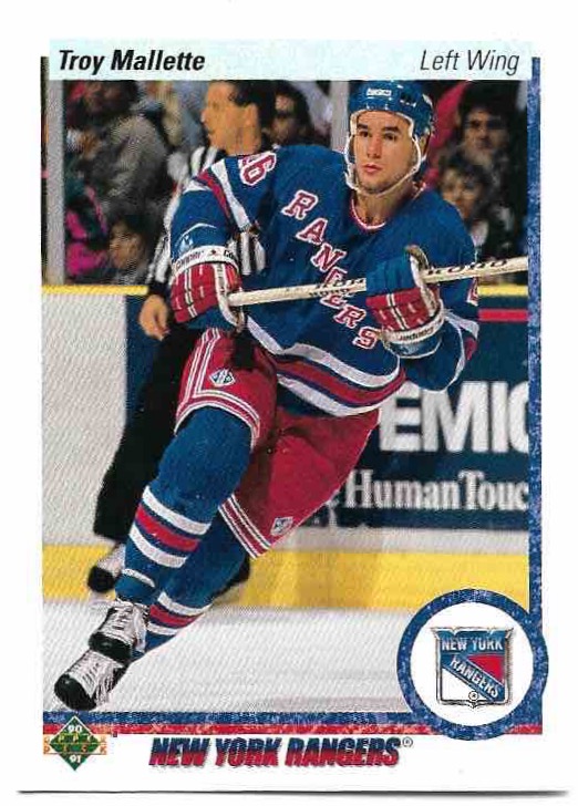 TROY MALLETTE 90-91 Upper Deck