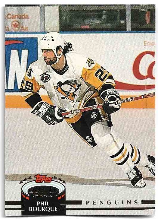 PHIL BOURQUE 92-93 Topps Stadium Club