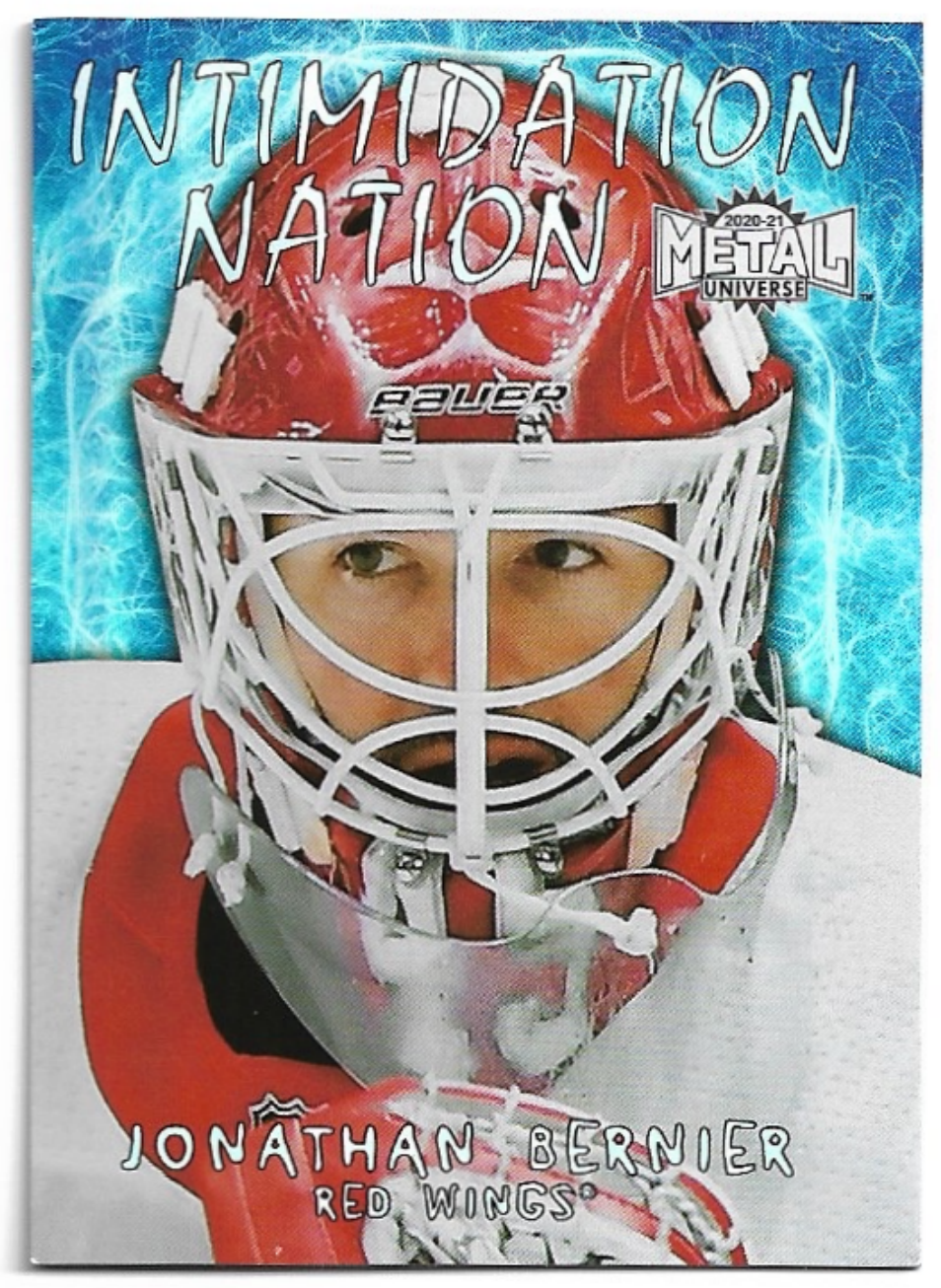 Intimidation Nation JONATHAN BERNIER 20-21 UD Metal Universe