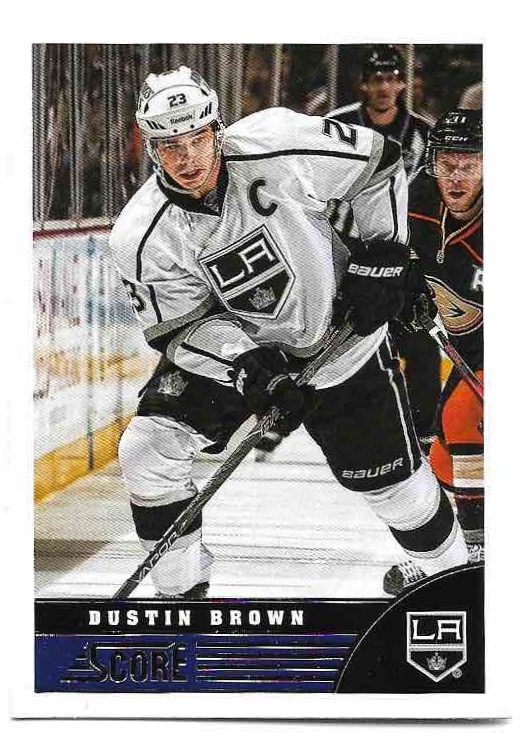 DUSTIN BROWN 13-14 Panini Score