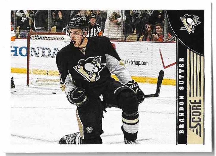 BRANDON SUTTER 13-14 Panini Score