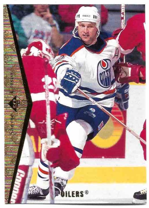 SHAYNE CORSON 94-95 UD SP