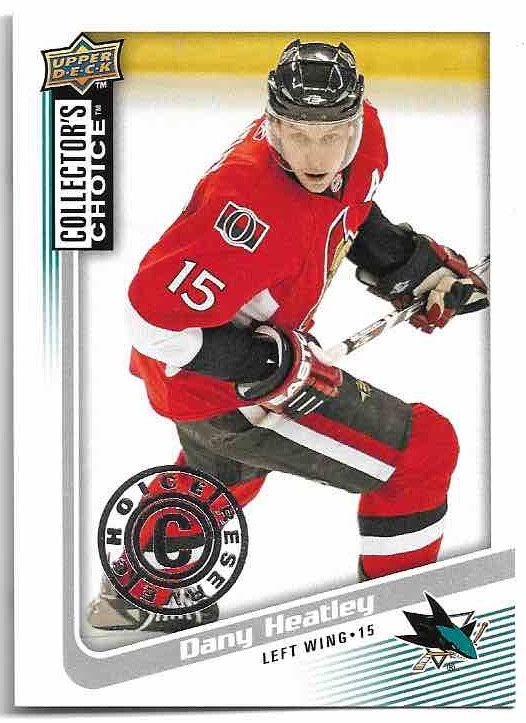 Choice Reserve DANY HEATLEY 09-10 UD Collector's Choice