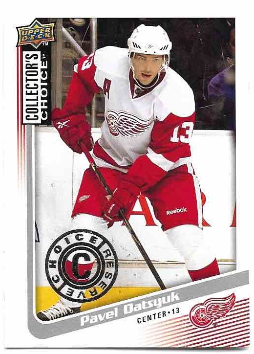 Choice Reserve PAVEL DATSYUK 09-10 UD Collector's Choice