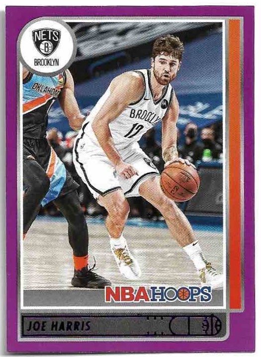 Purple JOE HARRIS 21-22 Panini Hoops Basketball