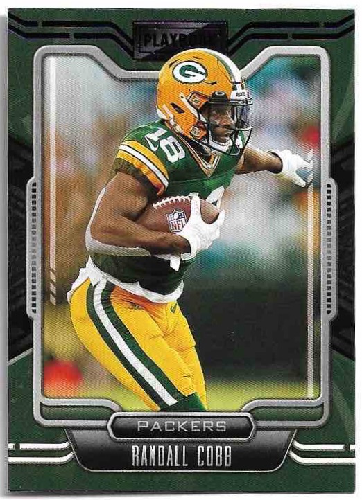 Purple RANDALL COBB 2021 Panini Playbook Football