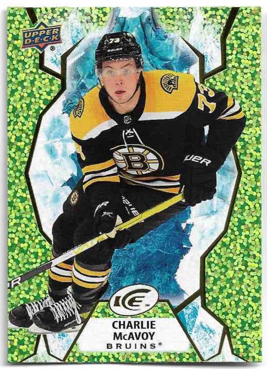 Green CHARLIE MCAVOY 21-22 UD Ice