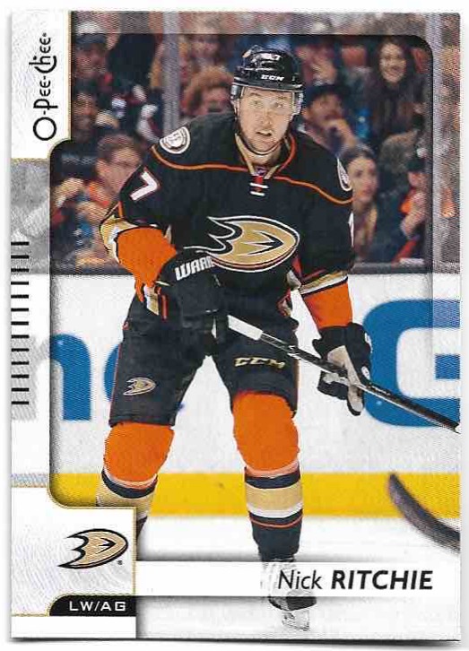 NICK RITCHIE 17-18 UD O-Pee-chee OPC