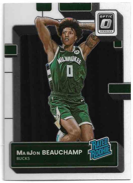 Rated Rookie MARJON BEAUCHAMP 22-23 Panini Donruss Optic Basketball