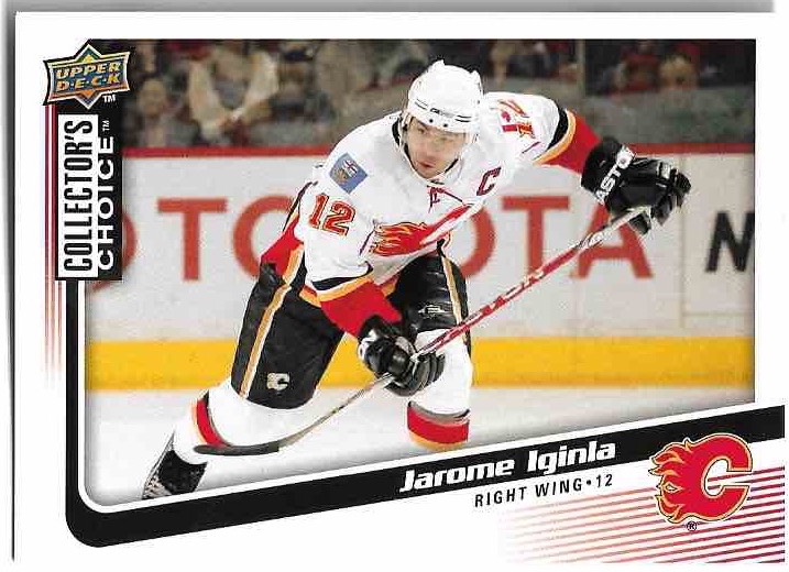 JAROME IGINLA 09-10 UD Collector's Choice