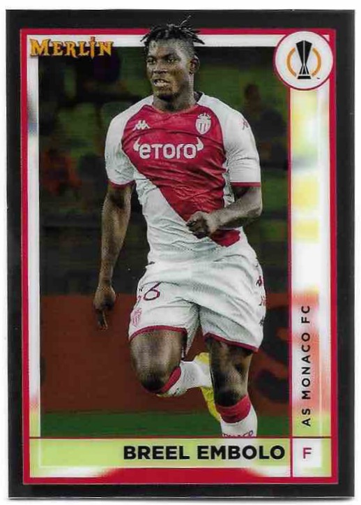 BREEL EMBOLO 22-23 Topps Merlin Soccer