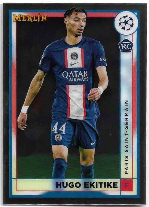 Rookie HUGO EKITIKE 22-23 Topps Merlin Soccer