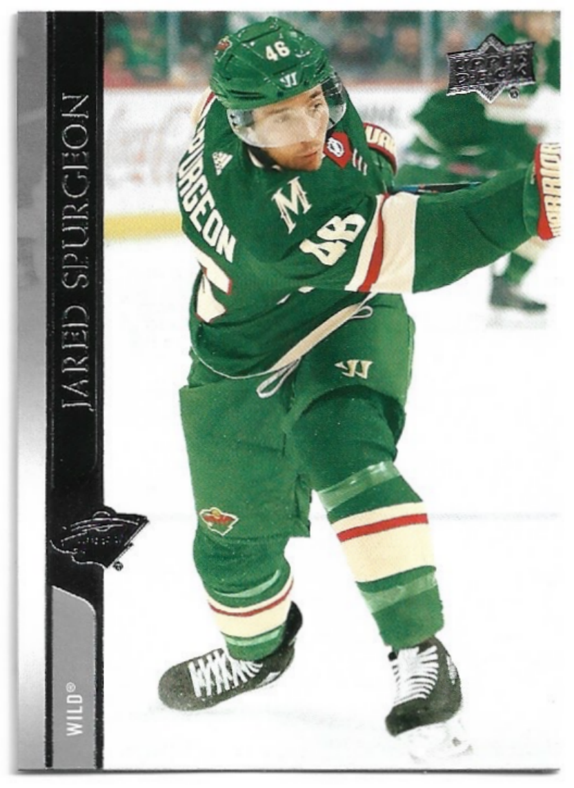 JARED SPURGEON 20-21 UD Series 1