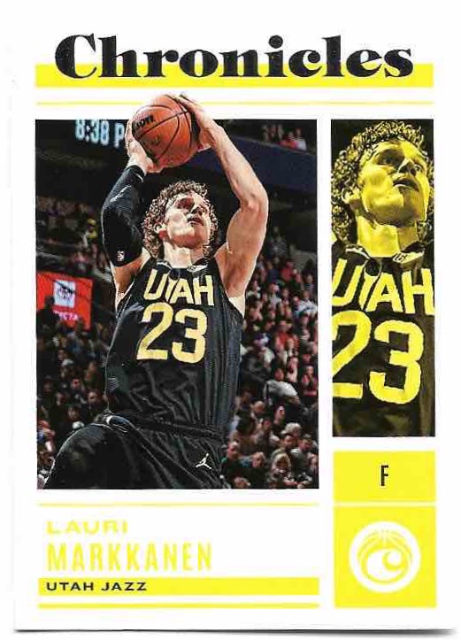 LAURI MARKKANEN 22-23 Panini Chronicles Basketball