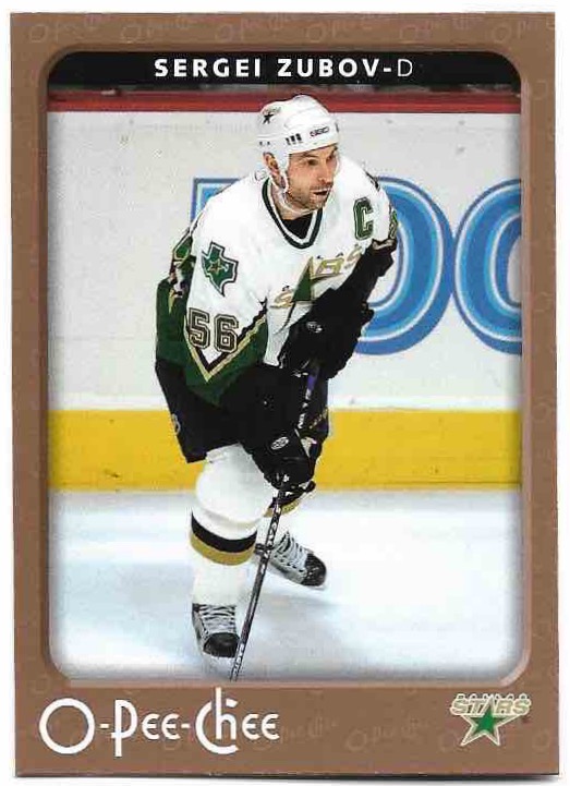 SERGEI ZUBOV 06-07 UD O-Pee-Chee OPC