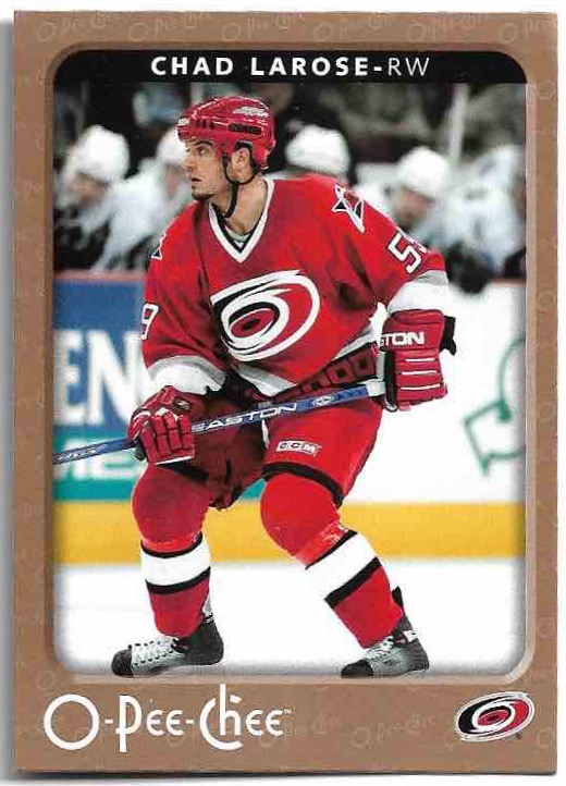 CHAD LAROSE 06-07 UD O-Pee-Chee OPC