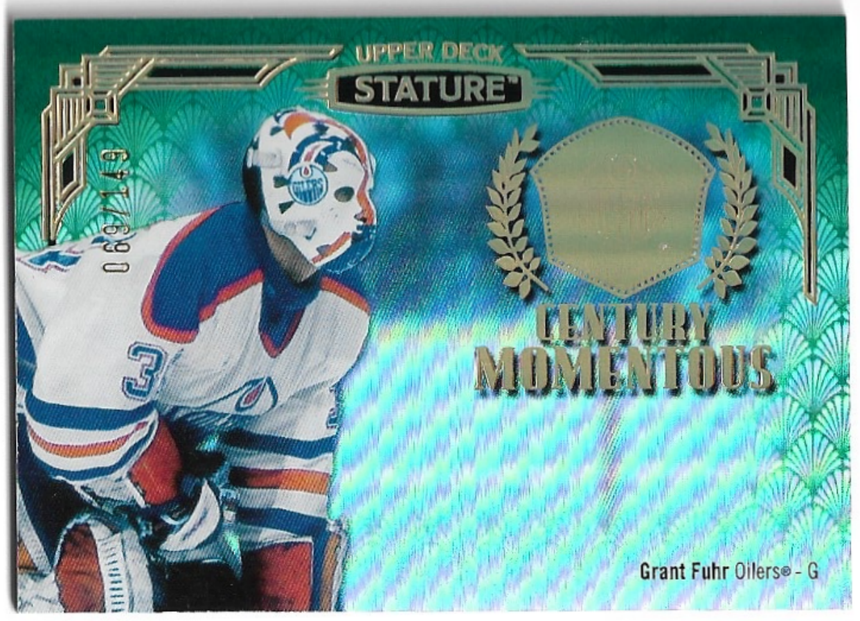 Green Century Momentous GRANT FUHR 20-21 UD Stature /149