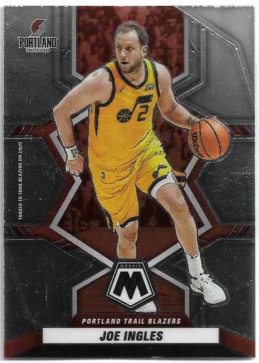 JOE INGLES 21-22 Panini Mosaic Basketball