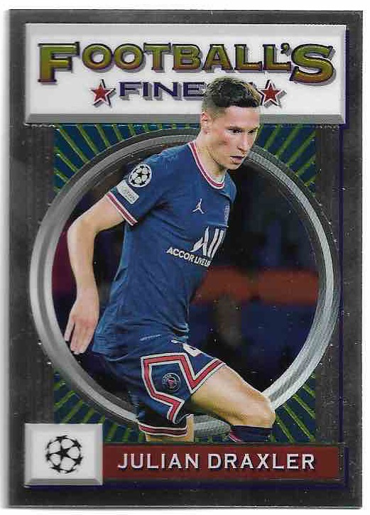 JULIAN DRAXLER 21-22 Topps Football's Finest Flashbacks