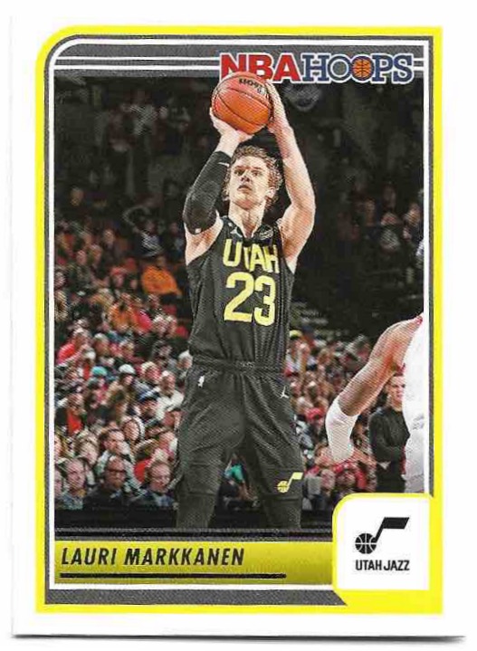 LAURI MARKKANEN 23-24 Panini Hoops Basketball