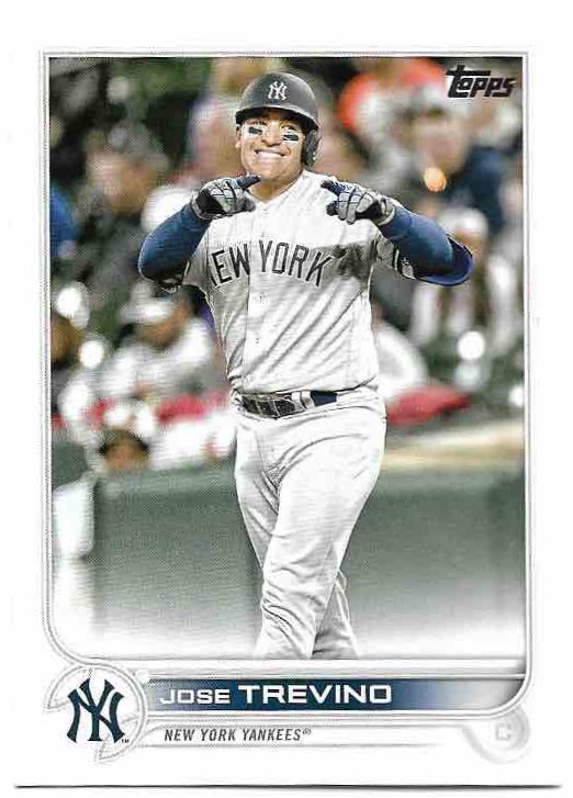 JOSE TREVINO 2022 Topps Update Series Baseball