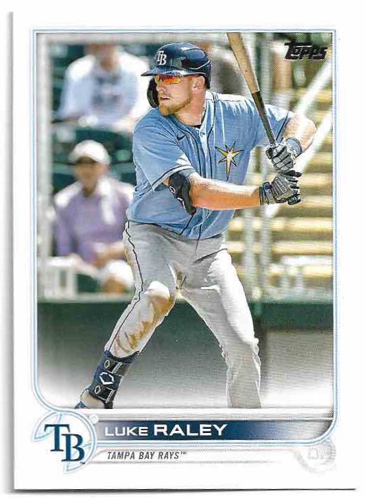 LUKE RALEY 2022 Topps Update Series Baseball