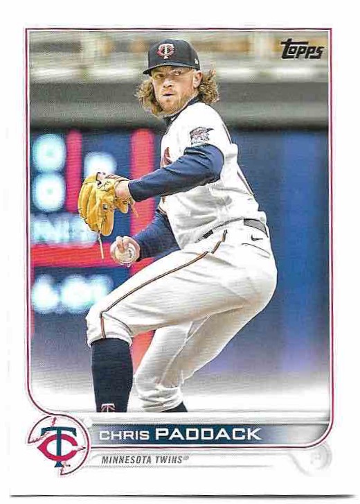 CHRIS PADDACK 2022 Topps Update Series Baseball