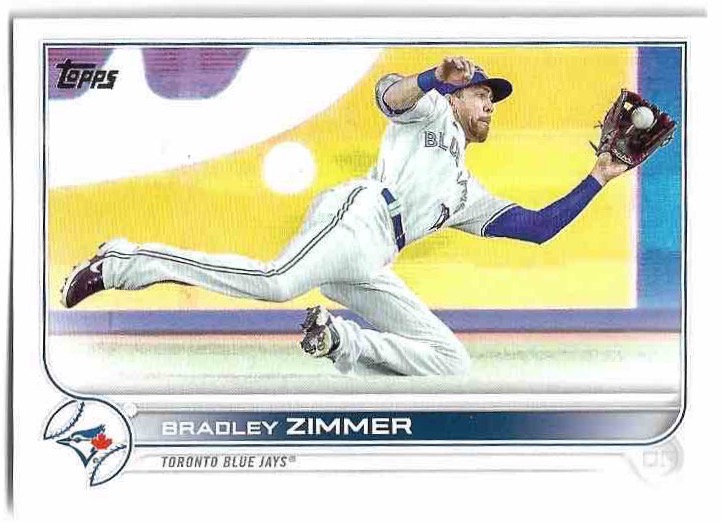 BRADLEY ZIMMER 2022 Topps Update Series Baseball