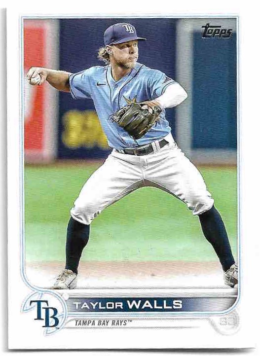 TAYLOR WALLS 2022 Topps Update Series Baseball