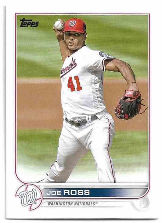 JOE ROSS 2022 Topps Update Series Baseball