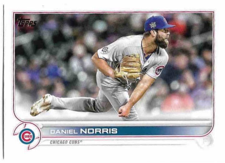 DANIEL NORRIS 2022 Topps Update Series Baseball