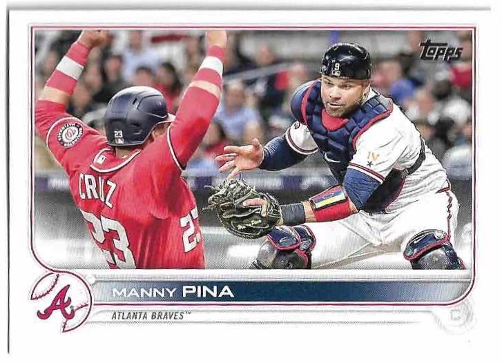 MANNY PINA 2022 Topps Update Series Baseball