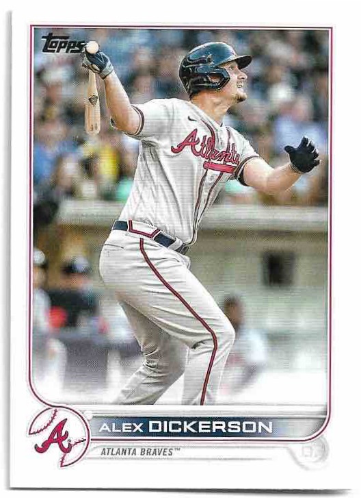 ALEX DICKERSON 2022 Topps Update Series Baseball