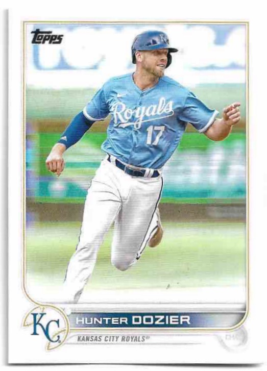 HUNTER DOZIER 2022 Topps Update Series Baseball