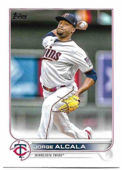 JORGE ALCALA 2022 Topps Update Series Baseball