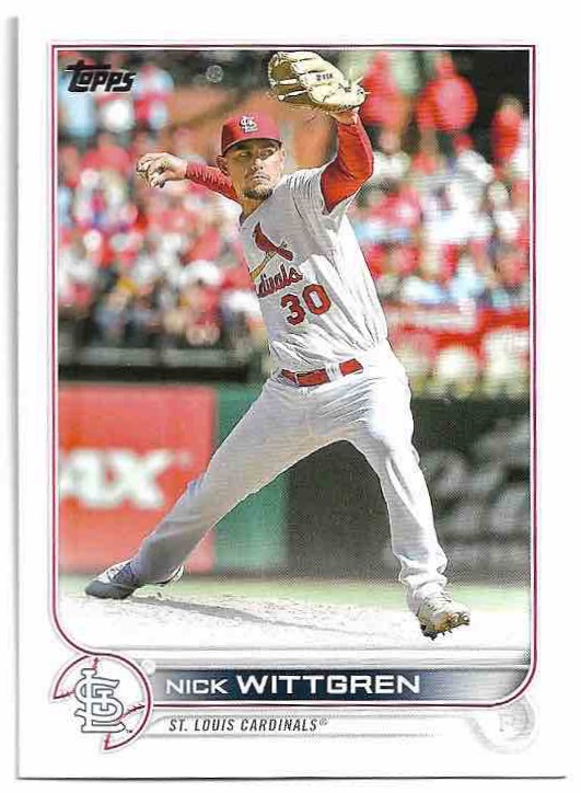 NICK WITTGREN 2022 Topps Update Series Baseball