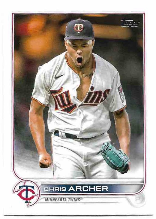 CHRIS ARCHER 2022 Topps Update Series Baseball