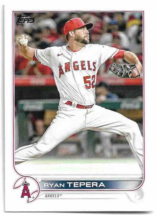 RYAN TEPERA 2022 Topps Update Series Baseball