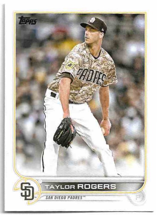 TAYLOR ROGERS 2022 Topps Update Series Baseball