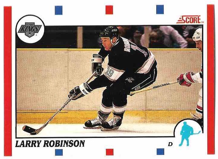 LARRY ROBINSON 90-91 Score Bilingual