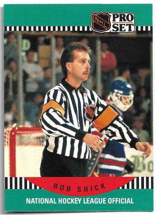 NHL Official ROB SHICK 90-91 Pro Set