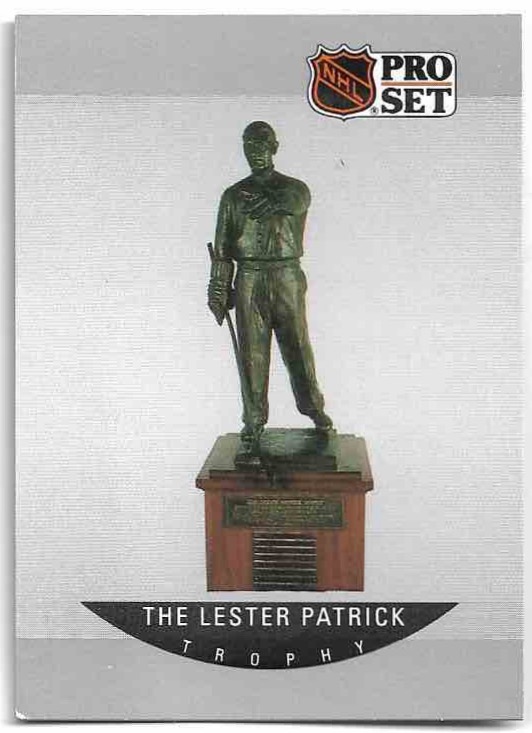 The Lester Patrick Trophy LEN CEGLARSKI 90-91 Pro Set