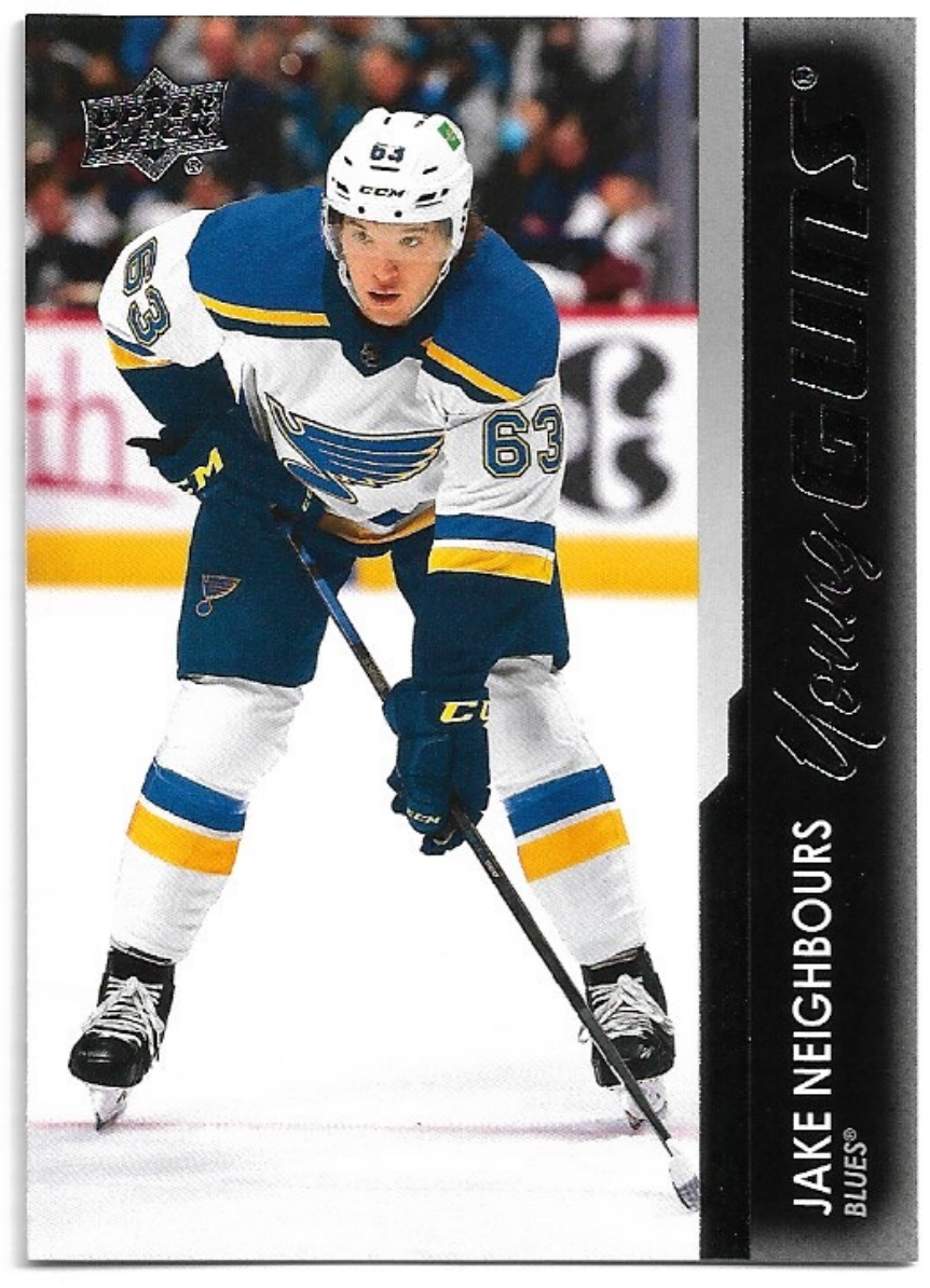 Rookie Young Guns JAKE NEIGHBOURS 21-22 UD Series 2