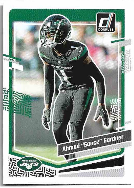 AHMAD ¨SAUCE" GARDNER 2023 Panini Donruss Football